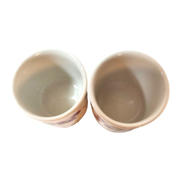 Dunoon Stoneware Nature Trail by Richard Partis Set of 2 Votive Holders Scotland - Picture 2 of 8